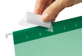 Файл подвесной Foolscap 365*240, 25шт./уп., зелен.