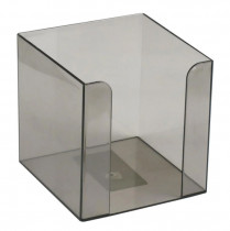 Подставка для бумажного блока 9*9*9см. D4005, дымч.