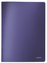 Папка на 20 файлов Style, титановый син.