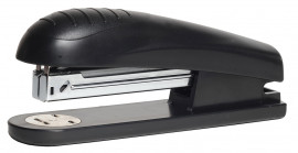 Степлер №10 15арк., плече 6см., пластик., чорн.