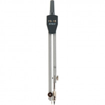 Циркуль в PVC чехле серый, 140 мм