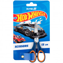 Ножницы детские с рез. вставками, 13см Hot Wheels