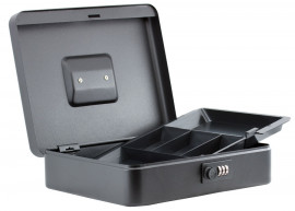 Бокс для грошей переносний 300*240*90мм., чорн.