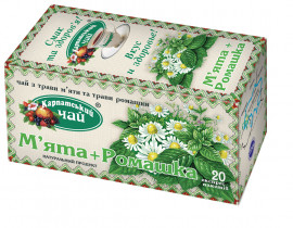 Чай Мята + Ромашка, 20пак. по 1,35г.