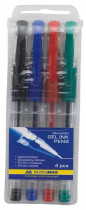 Гельова ручка, набір 4шт./уп.