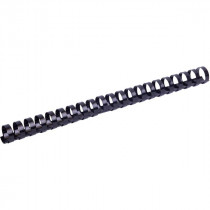 Пружины пластиковые 16мм., 140л., 100шт./уп., черный