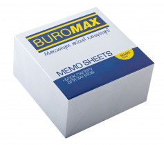 Блок для записи клееный 90*90*50мм., бел.