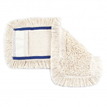 Насадка Моп плоская для швабры 80*12см., Екстра,  хлопковая с карманами, беж.