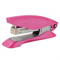Степлер 24/6 Ultra, 25арк., глибина 60мм., пластик., рожев.