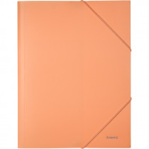 Папка на гумках, А4, Pastelini, персикова