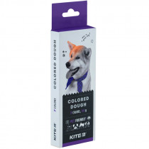 Тісто кольорове, 7*20 г Kite Dogs