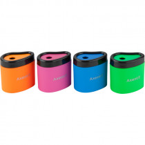 Точилка пластиковая с контейнером "Neon soft" 1158-А