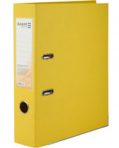 Реєстратор 7,5см. А4 (PP), двосторонній, жовт.
