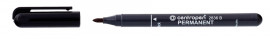 Маркер перманентний, круглий наконечник 2мм., 2836, чорн.