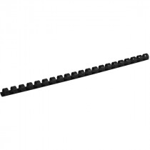 Пружини пластикові 12мм., скріплють до 95арк., 100шт/уп., чорн.