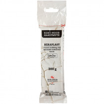 Пластилин скульптурный Keraplast, 300г., на основе натуральной глины, бел.