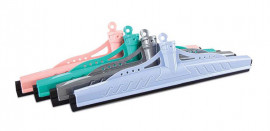 Стяжка для підлоги 40см., пластик/гума, асорті