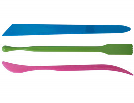 Набор из 3-х стеков для пластилина, ассорт.