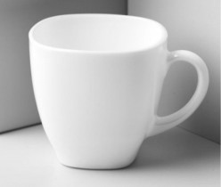 Чашка CARINE WHITE, 6*220мл. (V8845), бел.