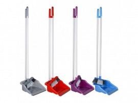 Набір для прибирання: щітка з довгою ручкою і совок для сміття (ZP84065)