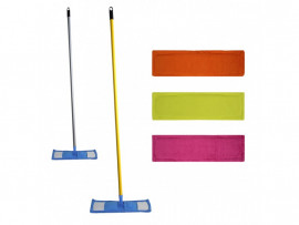 Швабра для миття підлоги, 110см., + насадка мікрофібра, 44*13см..