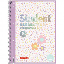 Коледж-блок А4 Premium, лінія, 80 арк., Happy Hippie, фіолет.