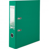 Регистратор 7,5см. А4 (PP) односторонний, зелен.