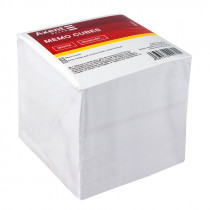 Блок для запису неклеєний 90*90*90мм., Delta (D8006) білий