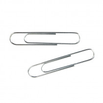 Скрепки 78мм., оцинкованные, круглые,  50шт., картон. уп.