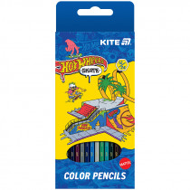Олівці кольорові двосторонні, 12 шт. Hot Wheels-2