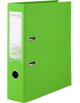 Реєстратор 7,5см. А4 (PP), двосторонній, салат.