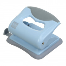 Дырокол на 2 отверстия, до 20 листов PASTEL, BM.4020, голуб.