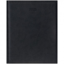 Еженедельник 2026 Бюро Torino, слепое тиснение, черный