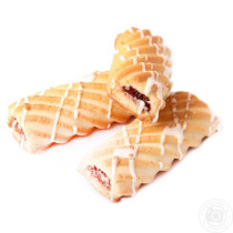 Печиво здобне "Супер-Моніка" з білим декором, 1,2кг.