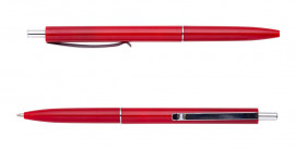 Ручка шариковая автоматическая COLOR, L2U, стержень син., корпус красн.