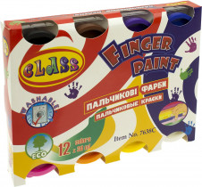 Фарби пальчикові 12кол. по 30мл. (360мл.)