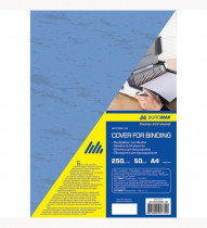 Обложки Delta 250г./м2., 50шт./уп., син.
