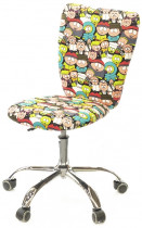 Кресло Детское поворотное Кеви CH TILT Принтовый