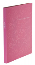 Папка на 20 файлов Barocco, розов.