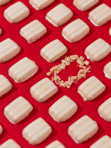 Печенье сдобное "Crunch" в глазури, 1,0кг.