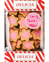 Печенье сдобное "Супер-стар" со вкусом BUBBLE GUM, 0,35кг.