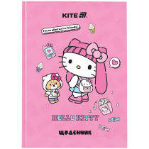 Школьный дневник, твёрдая обложка, Hello Kitty-2 (HK25-262-2)