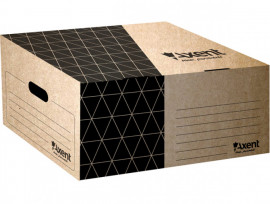 Контейнер для архивных коробок с верхней загрузкой, 6шт. по 80мм. или 5шт. по 100мм., коричн.