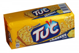 Крекер соленый TUC со вкусом сыра, 100г.