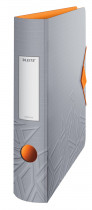 Реєстратор 6.5см. А4 (PP) Active Urban Chic 180°, сірий
