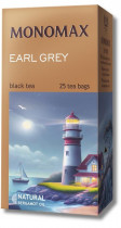 Чай черный ароматизированный EARL GREY, 25пак. по 2г. в индивидуальной упаковке по 2г.