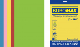 Набір паперу кольорового INTENSIVE EUROMAX, A4, 80г/м2, 250лист. (5 кольорів по 50 аркушів),