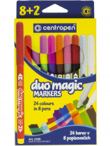 Фломастеры, 10цв., Duomagic 2599, ассорт.