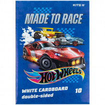 Картон білий. (10арк) A4 «Hot Wheels»