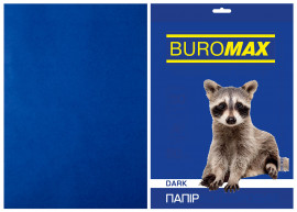 Бумага цветная A4 интенсив 80г./м2, 50лист., DARK, темно-син.